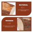 thumbnail image 3 of EeaseMX Maceta de madera para suculentas, maceta para jardín, estaca de madera, maceta para flores, 3 of 8