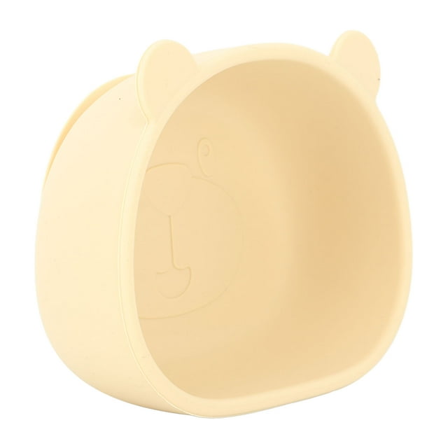 Juego De Utensilios Para Platos Para Niños, Juego De Tazones De Succión De Silicona Suave Con Forma De Panda De 4 Piezas Con Succión Para Niños Pequeños