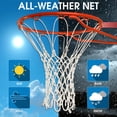 thumbnail image 4 of Cannon Sports Professional Heavy Duty Anti Whip Basketball Net - 280g Super Heavyweight Net – 288 Count Nylon Braided Cords - Standard 12-Loop, All-Weather Indoor/Outdoor Thick Net, 4 of 7
