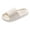 White, variant on jiaxiM Women Slippers Non Jelly Slides for Women Elegant Open Toe Rubber Sole Womens Flat Sandals for Bedroom Shower Travel Home Casual Wear