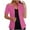 Hot Pink, variant on Abomasnow Blazers Jackets for Women 2025 Summer Short Sleeve Business Casual Cardigans Lapel Open Front Work Office Suit Blazer