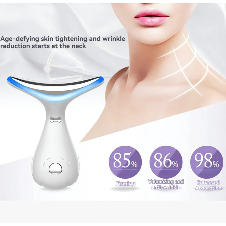 3-in-1 Neck Face Beauty Device: Skin Facial Massager, Anti