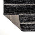 thumbnail image 6 of JONATHAN Y MOROCCAN HYPE 2 x 8 Runner Rug, Williamsburg Minimalist Stripe - Black/Cream, MOH201F-28, 6 of 9