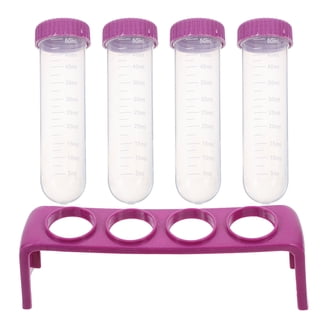 3 Packs Plastic Test Tube Rack, 21‑Hole 30mm Lab Test Tube