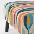 thumbnail image 5 of Designart "Retro Abstract Drops XI" Upholstered Modern Geometric Accent Chair and Modern & Contemporary Arm Chair - Multiple Color & Pattern, 5 of 7