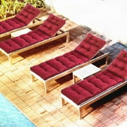 Outdoor Chaise Lounge Cushion 72.8 Sunproof Waterproof Inlife Garden Patio Rocking Chair Cushion