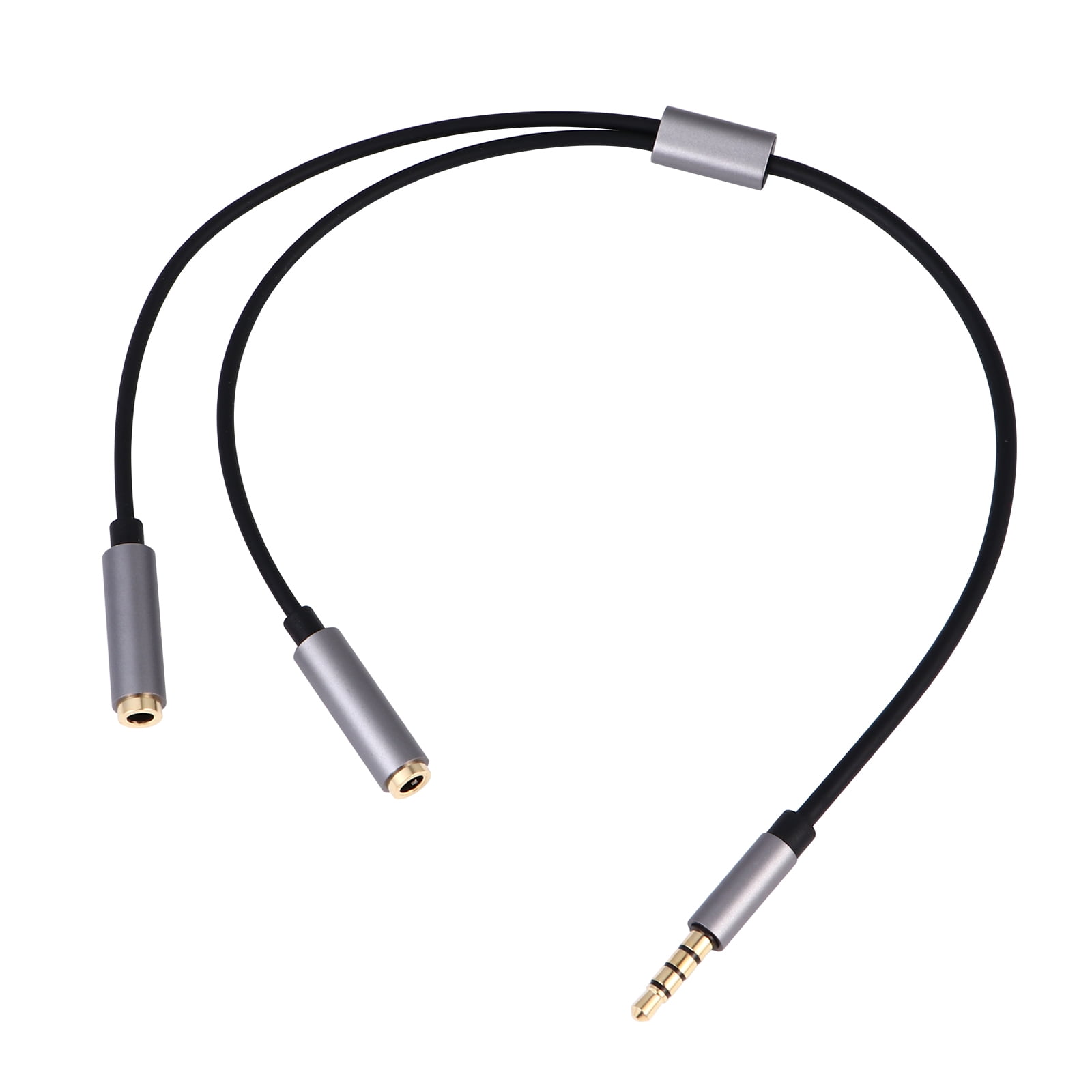 Frcolor Adapter Audio Splitter Jack Splitter Headphone Earphone Headset Spliter Cable Jack Usb