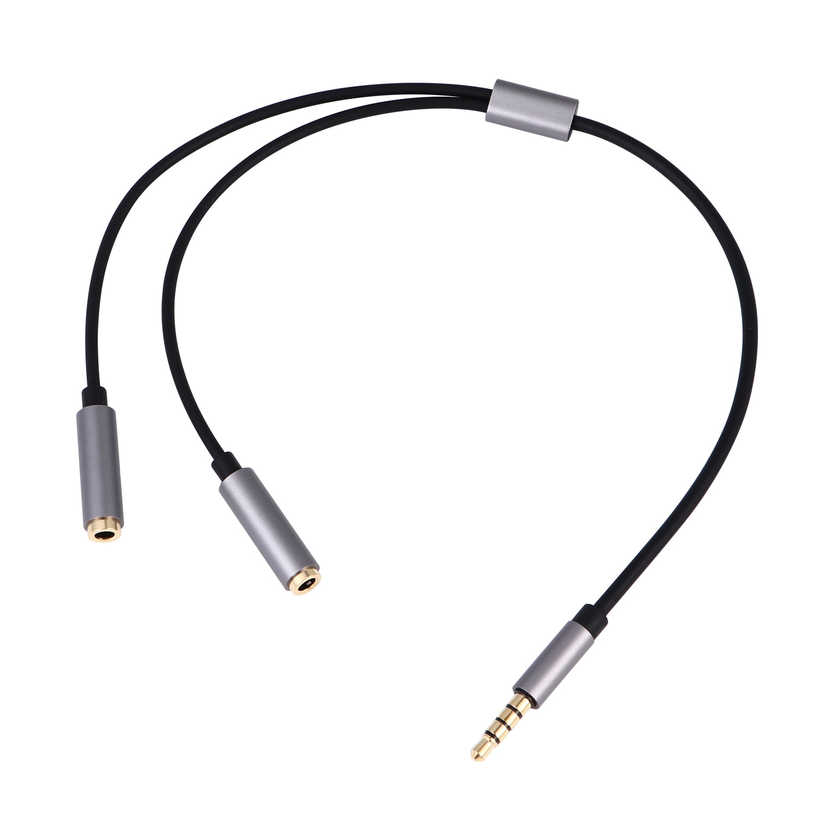 Cable De 2 Jack 3.5 Mm Estéreo Audio Micro A Plug 3.5mm Trrs GENERICO