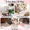 thumbnail image 5 of NEW Electric Spin Magic Tail Interactive Cat Toys USB Intelligent Kitten Self Play Toy Rechargeable, 5 of 5