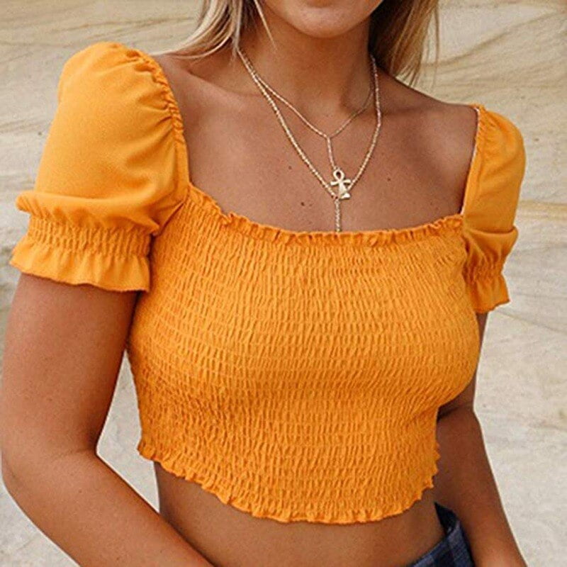 blusas de elasticos