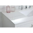 thumbnail image 5 of Elegant Kitchen and Bath 42 inch Single Bathroom Vanity in White, 5 of 8