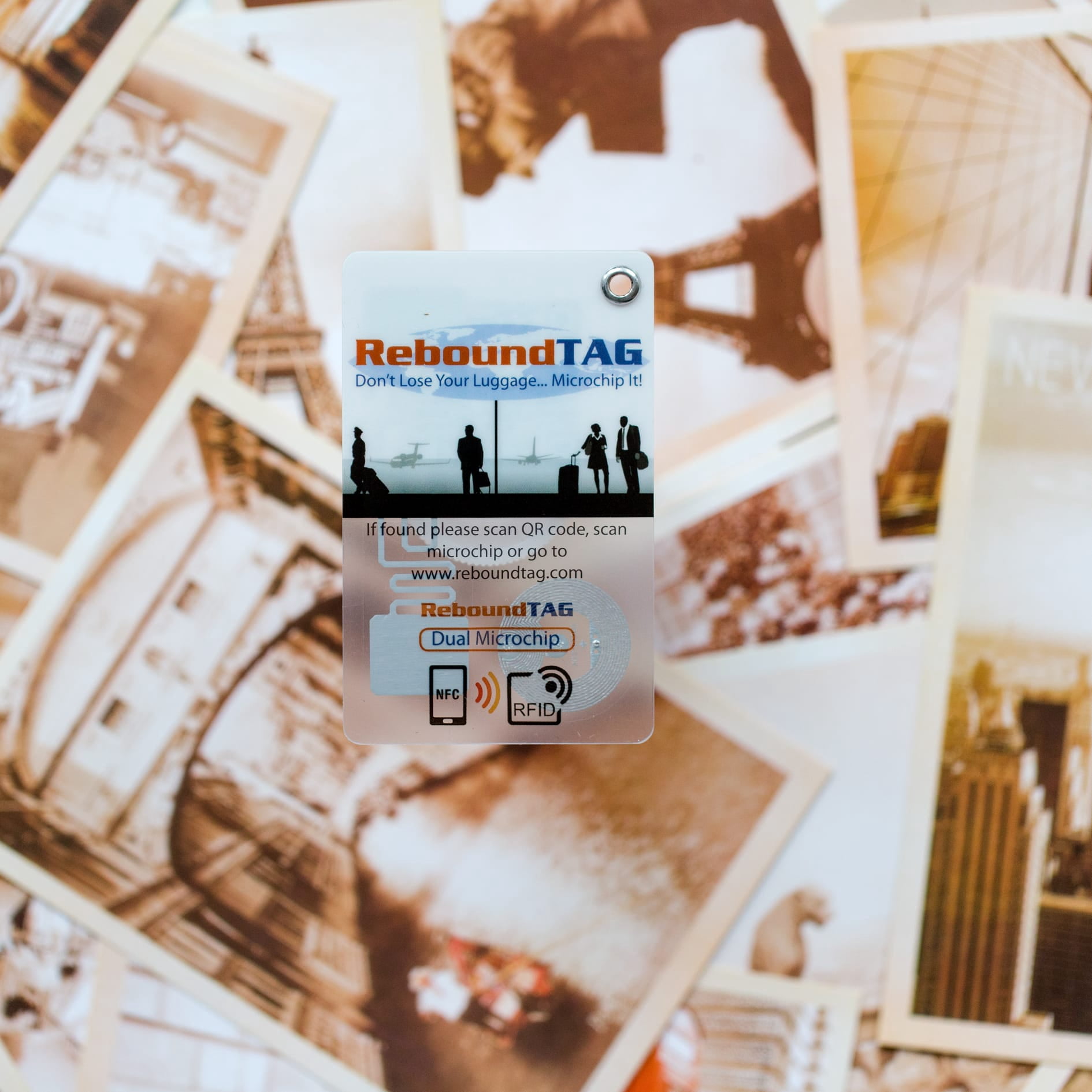 ReboundTAG Microchip Luggage Smart-Tag
