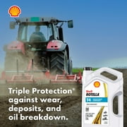 Shell Rotella T4 Triple Protection 15W-40 Diesel Engine Oil, 1 Gallon