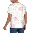 thumbnail image 2 of Fotbe Cute Pigs Baseball Jersey Shirt for Men and Women, Casual Short Sleeves Button Down T-Shirt-, 2 of 9