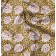 thumbnail image 1 of Soimoi Polyester Crepe Fabric Peony Floral Print Sewing Fabric Yard 52 Inch Wide, 1 of 6