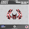thumbnail image 2 of Kalair GFX Graphics Kit for Honda TRX300EX (2007-2013) Swift Series, 2 of 6