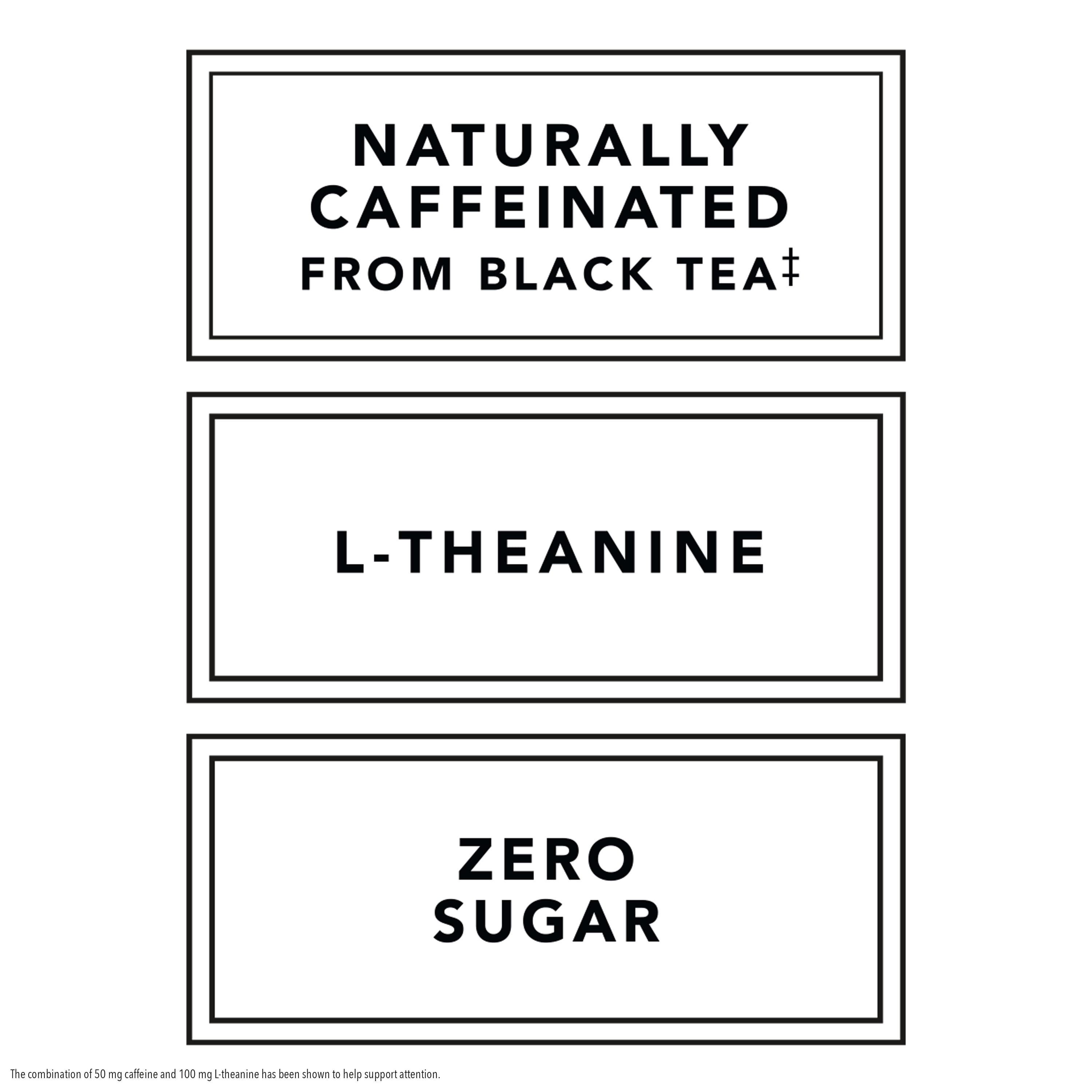 Pure Leaf Mental Focus Peach Sparkling Real Brewed Iced Tea Cans, 12 fl oz, 6 Count Pack​