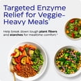 thumbnail image 4 of Enzymedica VeggieGest, Digestive Enzymes, Supports Occasional Gas & Bloating Relief from High Fiber, Vegan & Vegetarian Diets, 60 Capsules, 4 of 7