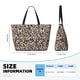 thumbnail image 4 of Easygdp Leopard Bolsa de Viaje de Playa de Gran Capacidad, Bolsa Tote Perfecta para la Playa, Escapadas de Fin de Semana y Viajes, 4 of 7