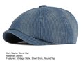 thumbnail image 7 of Yirtree Men’s Newsboy Gatsby Hat Vintage Beret Flat Ivy Cabbie Driving Hunting Cap for Boyfriend Gift, 7 of 7