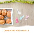 thumbnail image 4 of OULII 80Pcs Resin Rabbit Shape Jewelry Making Beads for Craft Enthusiasts, 4 of 7