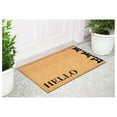 thumbnail image 2 of Calloway Mills 107501729 Peeking Kitties Doormat 17'' x 29'', Natural, Black, 2 of 4