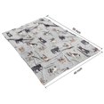 thumbnail image 4 of Boston Terrier Blanket,Comfortable Soft Flannel Throw Blanket,All Season,Warm Lightweight Blankets for Sofa Bed Couch Living Room Chair,40"x50"(100x130cm), 4 of 4