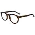 thumbnail image 2 of In Style Eyes Flexible Readers, Classic Round Lightweight Frames, Matte Tortoise, 1.0x, 2 of 8