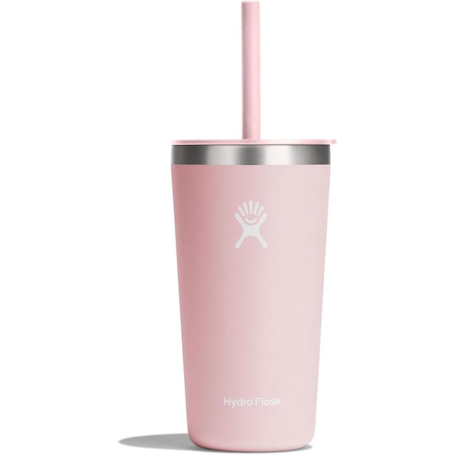 Hydro Flask Gobelet Tout Autour avec Couvercle et Paille - 20 oz