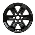 thumbnail image 4 of Set of 4 18 inch Gloss Black ABS Wheel Skins Compatible with 2019 - 2024 Ram 1500 Laramie Impostors for 2672 Wheel Series, 4 of 4