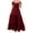 summer dresses-Red, variant on Brilliant Plus Size Dresses under $10 Women's Spring Summer Dress one Shoulder off-The-Shoulder Long Dress Solid Color Fairy Skirt Short-Sleeved Tiered Ankle-Length Dress Blue XXXL
