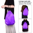thumbnail image 5 of 10 Pcs Drawstring Backpack Bags String Backpack Bulk Sport Gym Sack Bags for School Traveling and Storage, 5 of 7