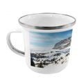 thumbnail image 2 of Mountain Steel Camping Mug, Majestic Mountain Northerns Italy European Mediterranean Snowy Peak Nature, Printed Thermal Cup for Camping and Outdoor Activities, by Ambesonne, 2 of 2