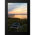 thumbnail image 2 of Hausenflock, Alan 17x24 Black Modern Framed Museum Art Print Titled - Sunset Over the Channel I, 2 of 5