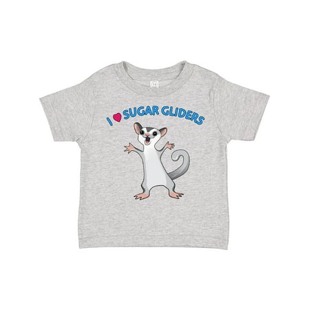 

Inktastic I Love Sugar Gliders Gift Toddler Boy or Toddler Girl T-Shirt