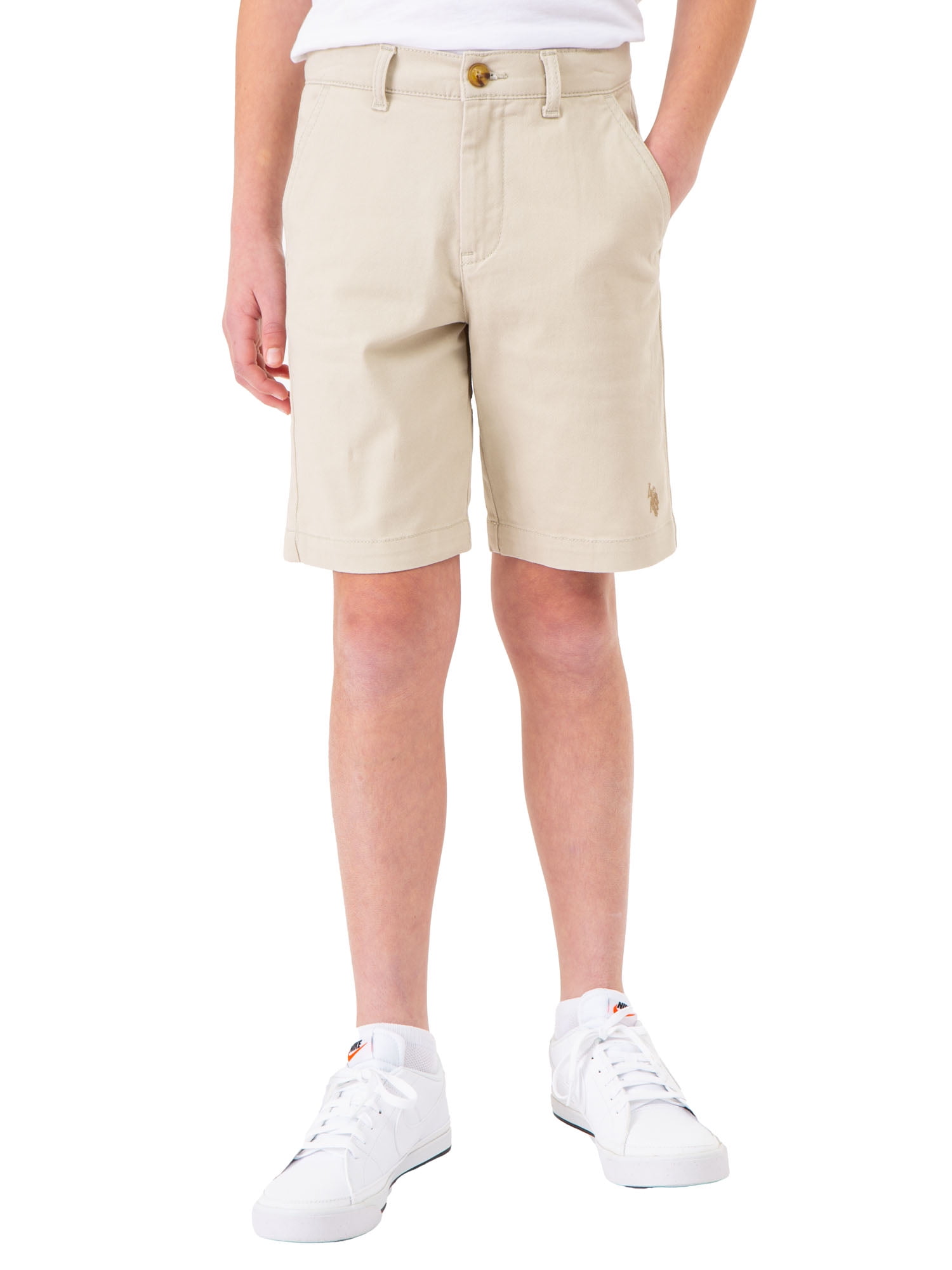 U.S. Polo Assn. Boys Twill Hartford Short, Sizes 4-18