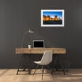 thumbnail image 3 of Bibikow, Walter 14x11 White Modern Wood Framed Museum Art Print Titled - Sweden-Gotland Island-Visby-12th century city wall-most complete medieval city wall in Europe-dusk, 3 of 4