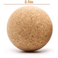 thumbnail image 3 of Bola de corcho de vino de 6 piezas, tapón de bola de corcho de madera para reemplazo de botella de jarra decantadora de vino, 2,4 pulgadas/6,1 cm, 3 of 8