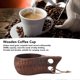 thumbnail image 2 of 350ML Wooden Cup with Handle Portable Multifunctional Wood Mug Drinking Cup for Coffee Tea Milk Beverages Dark Wood Color, 2 of 4