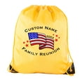 thumbnail image 1 of American Flag with Custom name -Family Reunion Party Favor Gift Bags, 1 of 2