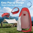 thumbnail image 5 of Portable Instant Privacy Shelter for Outdoor Adventures Including Camping, Hiking, and Beach Trips, Perfect for Personal Changing, Showering, or Private Restroom Needs, 5 of 9