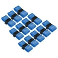 thumbnail image 1 of Unique Bargains 43.3' Absorb Sweat Non-Slip PU Tennis Racket Overgrip Tape Wraps Blue 12 Pack, 1 of 6