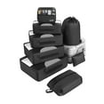 thumbnail image 1 of Hyasfey 8Pcs Packing Cubes Luggage Organizer Bags Set Large Capacity Zipper Closure Clothes Storage Bags Travel Accessories, 1 of 8