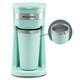 thumbnail image 1 of Elite Gourmet EHC117M Cafetera compacta personal de una sola porción incluye 14 oz. Taza Térmica de Viaje con Interior de Acero Inoxidable, Compatible con Posos de Café, Filtro Reutilizable, Menta, 1 of 5