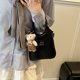thumbnail image 1 of Bolso de mano de alta gama para mujer, bolso de hombro con textura de moda 2025, bolso cruzado simple y elegante para debajo del brazo., 1 of 5