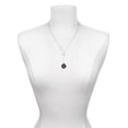 thumbnail image 3 of Delight Jewelry Silvertone Nurse Caduceus Seal - NP Silver tone Elegant Infinity Lariat Necklace, 3 of 4