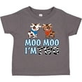 thumbnail image 3 of Inktastic Moo Moo I'm 2 with Cute Holstein Cows Boys or Girls Toddler T-Shirt, 3 of 5