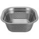 thumbnail image 1 of Colador de acero inoxidable, lavabo de gran capacidad, lavabo para lavar verduras, cuenco para escurrir arroz y frutas, 1 of 4