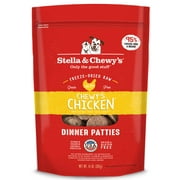 Stella & Chewy's Chicken Dinner Patties Grain-Free Freeze-Dried Dry Dog Food, 25 oz