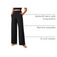 thumbnail image 4 of Pantalones CRZ YOGA Butterlift de pierna ancha con bolsillos y cintura alta XL, 4 of 6